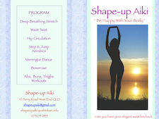 Shape-Up Aiki Brochure